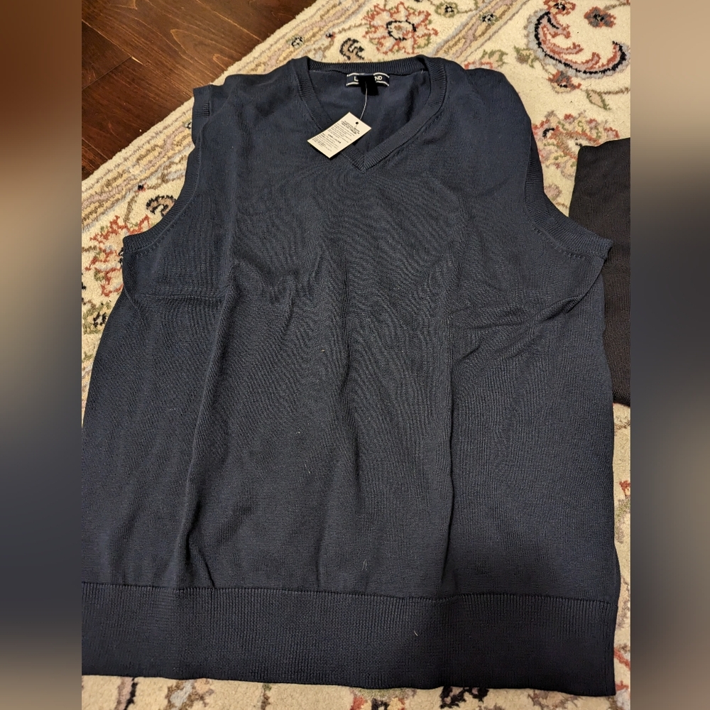 BNWT Men's Cotton Sweater Vests